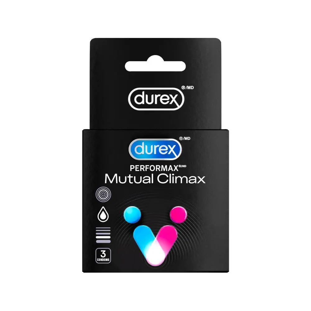 DUREX PERFOMAX CLIMAX CONDOMS 3PK
