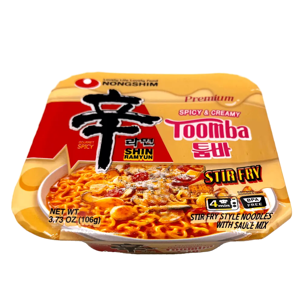 NONGSHIM SHIN RAMEN TOOMBA BOWL 106G/6CT