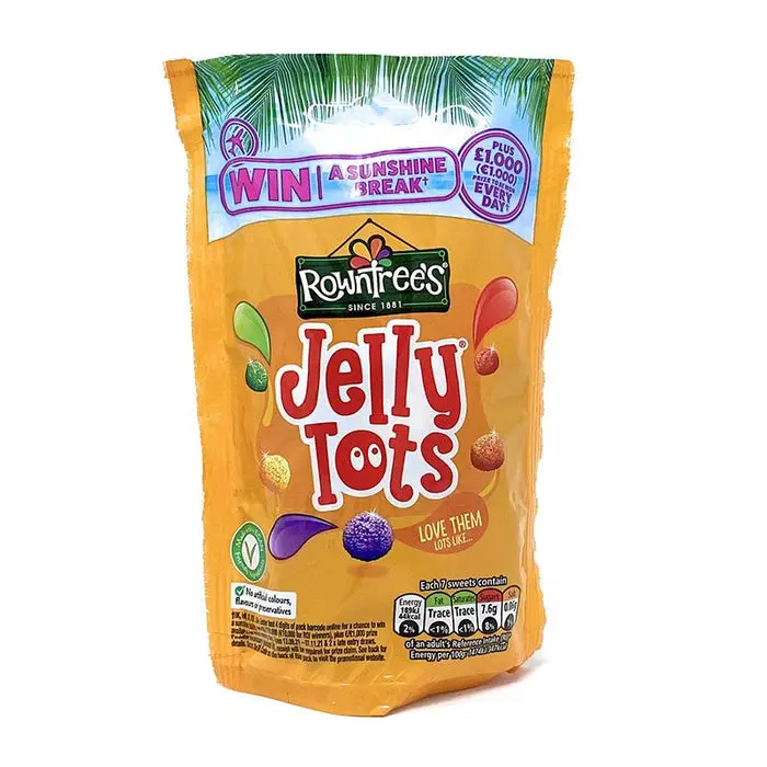 ROWNTREES JELLY TOTS 120G (UK)                     