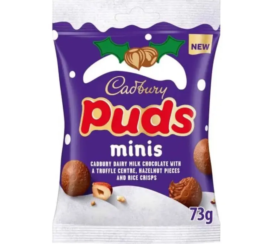CADBURY PUDS MINIS 73G (UK)