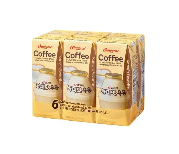BINGGRAE COFFEE FLAV MILK 200ML/24CT (KOREA)