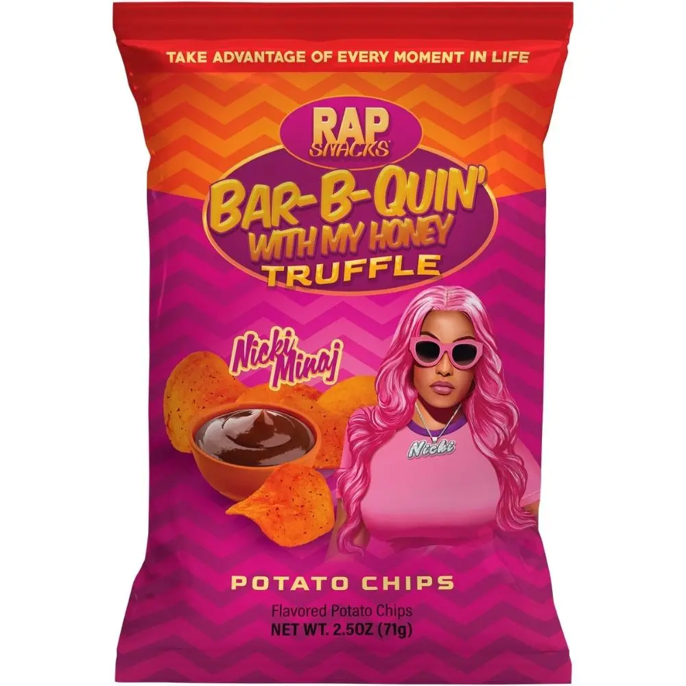 RAP SNACKS BAR-B-QUE HONEY NIKI MINAJ 71G