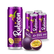 RUBICON EXOTIC SPARKLING PASSION FRUIT 355ML/4CT 