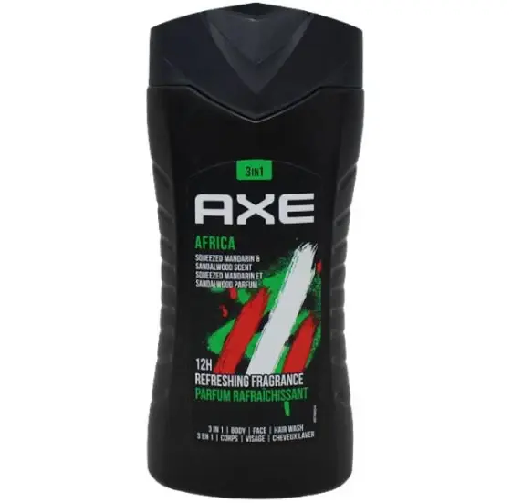 AXE BODY WASH AFRICA 400ML  