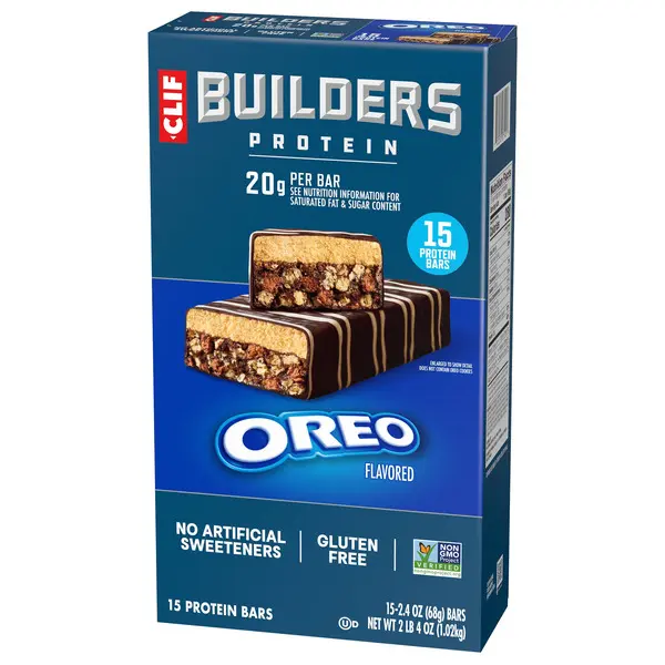 CLIF BAR BUILDERS OREO 68G/12CT (US)