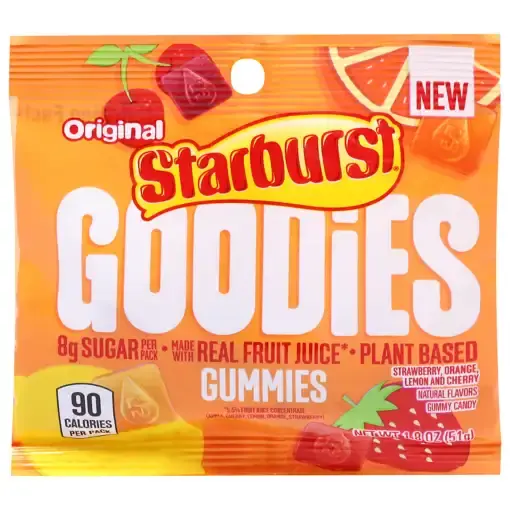 STARBURST GOODIES ORIGINAL GUMMIES 51G (US)