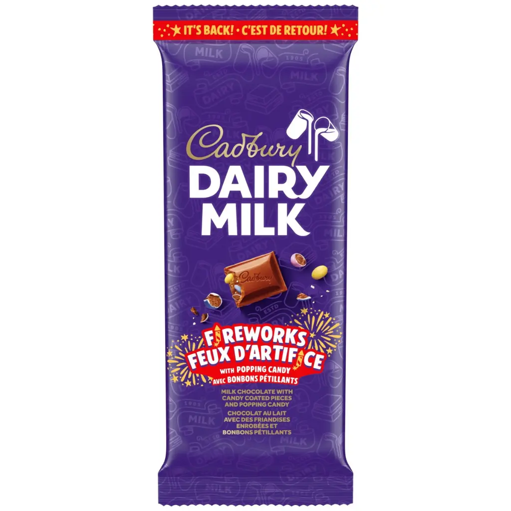 CADBURY DAIRY MILK FIREWORKS 90G 