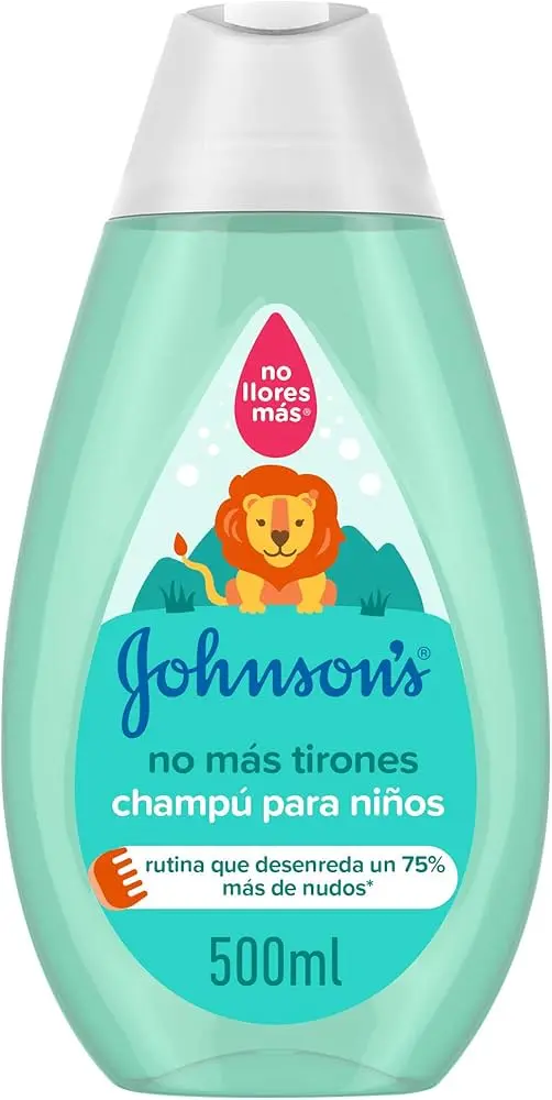 JOHNSON'S BABY SHAMPOO MAS TIRONES 500ML