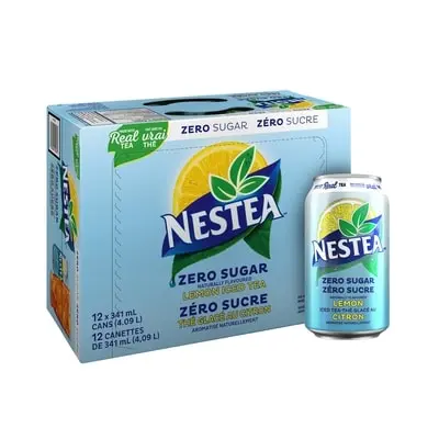 NESTEA ZERO ICED TEA 341ML/12CT
