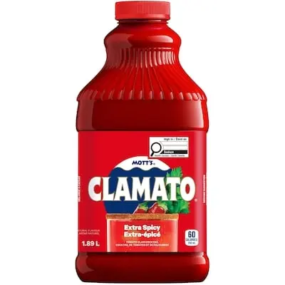MOTT'S CLAMATO EXTRA SPICY JUICE 945ML