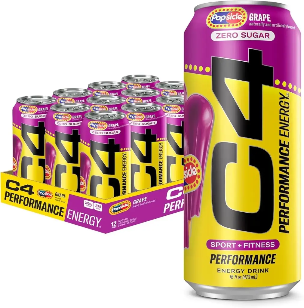 C4 ENERGY GRAPE POPSICLE 473ML/12CT
