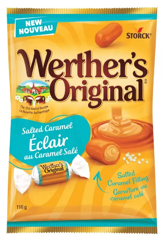 WERTHER'S ORIGINAL SALTED CARAMEL ECLAIR 116G