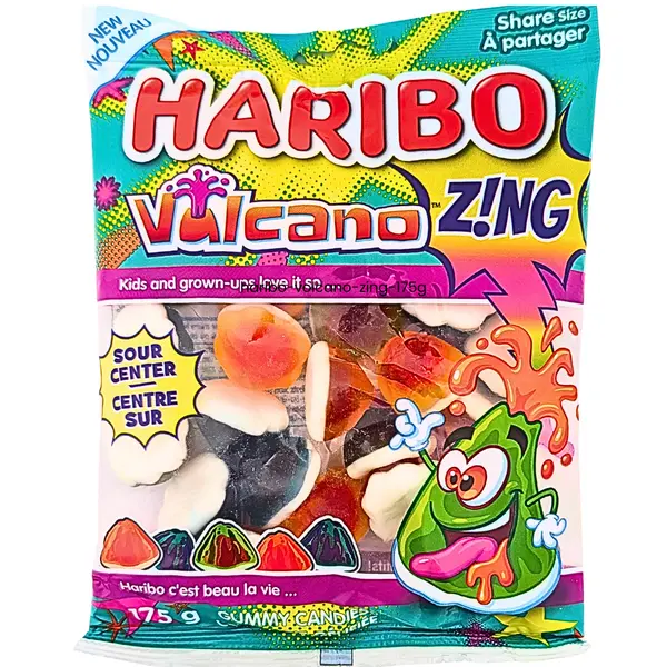 HARIBO VOLCANO ZING 175G (CANADA)