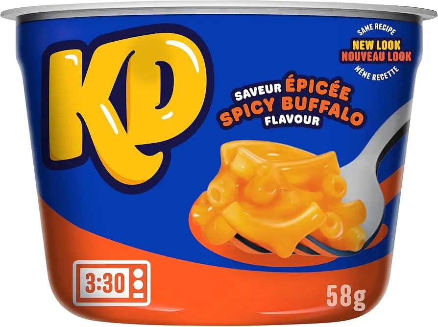KD KRAFT DINNER CUP SPICY BUFFALO 58G/12CT