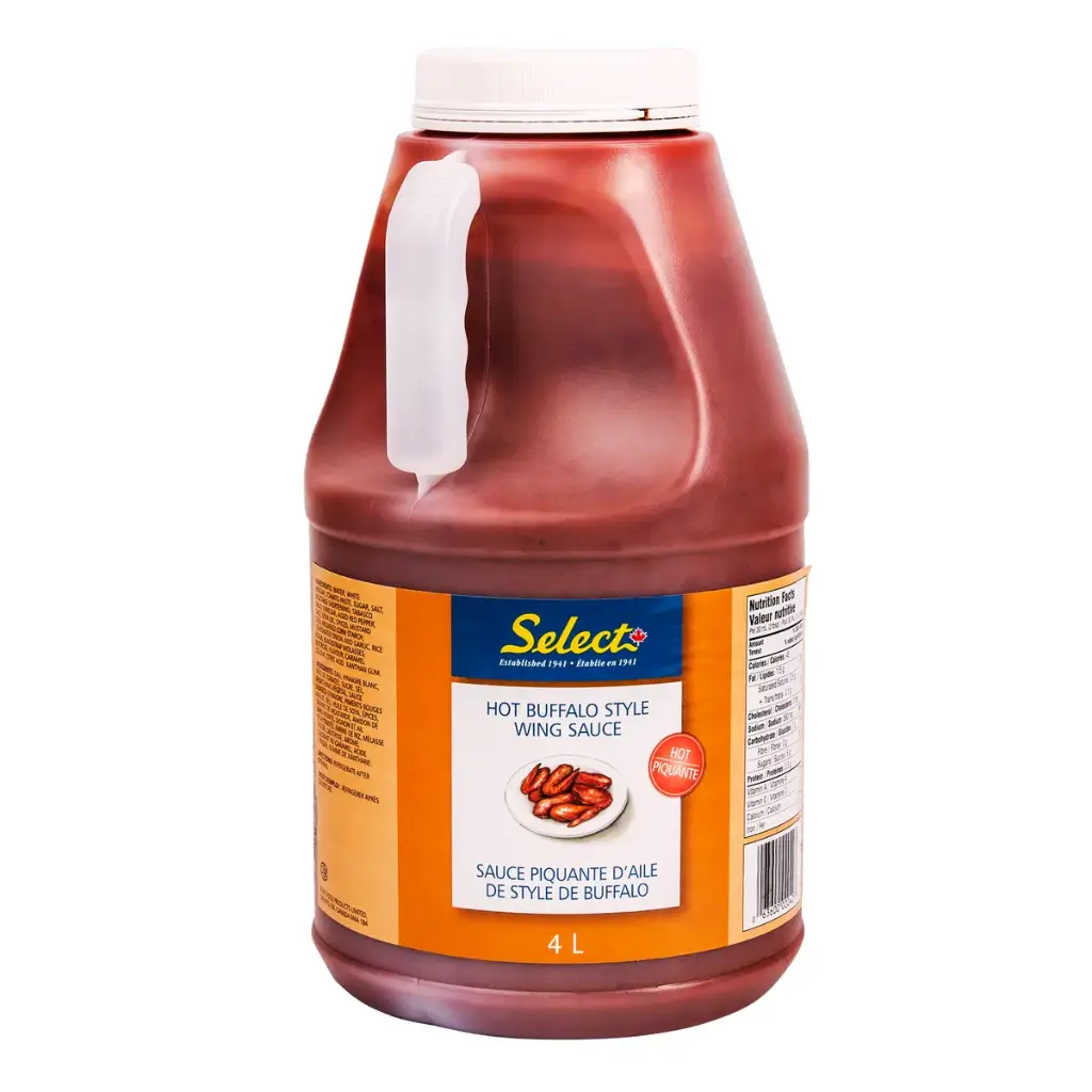 SELECT HOT BUFFALO STYLE SAUCE 4L