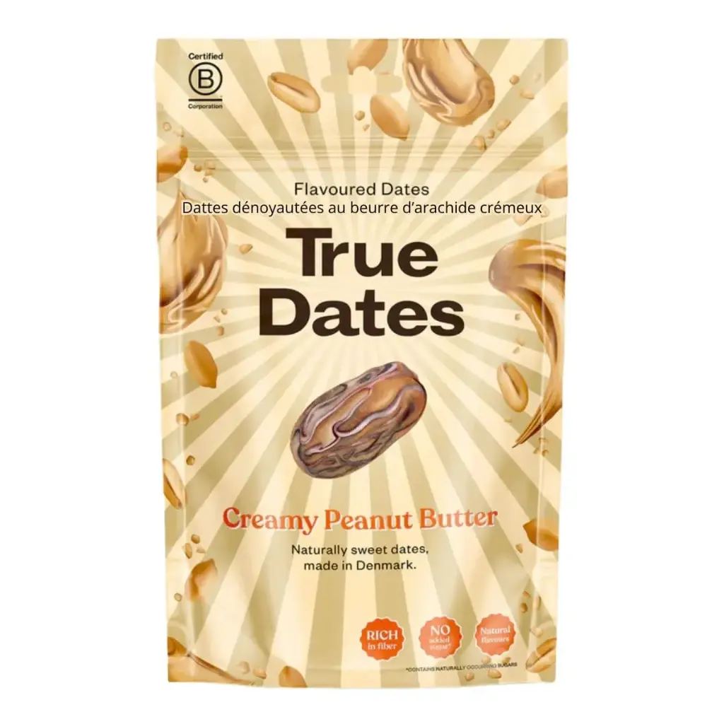 TRUE DATES WITH CREAMY PEANUT BUTTER FLVR 100G