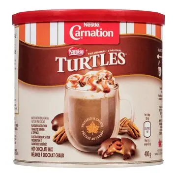 NESTLE CARNATION TURTLES HOT CHOCOLATE 450G 