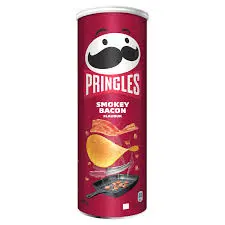 PRINGLES SMOKEY BACON FLVR 165G (US)