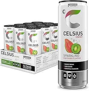 CELSIUS ENERGY KIWI GUAVA 12X355ML