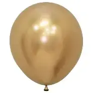 LATEX BALLOONS GOLD/15PK 