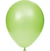 LATEX BALLOONS GREEN /15PK   