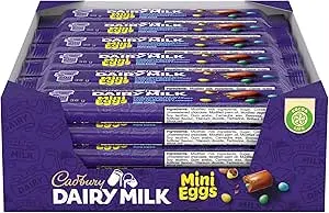 CADBURY DAIRY MILK MINI EGGS BARS 38G/ 24CT 