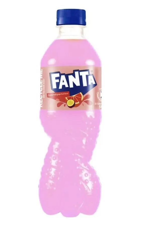FANTA PASSIONFRUIT / GRAPEFRUIT BTL 500ML (CHINA) 