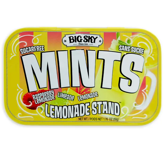 BIG SKY LEMONADE STAND MINTS 50G/6CT 