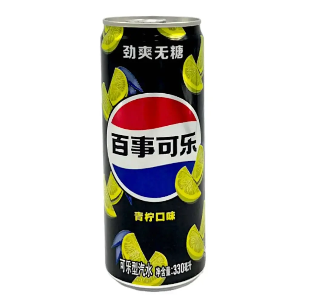 PEPSI SUGAR FREE LIME FLVR 330ML/24CT (CHINA)