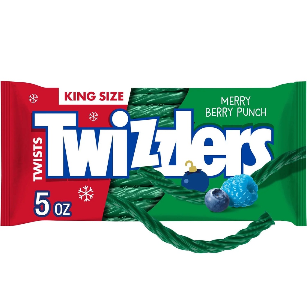 TWIZZLERS BERRY PUNCH KING SIZE 141G/12CT