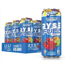 RYSE ENERGY KOOL-AID TROPICAL PUNCH 473ML/12CT