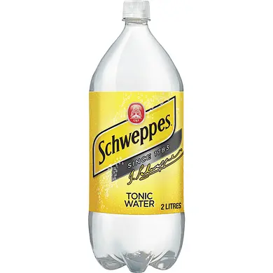 SCHWEPPES TONIC WATER BTL 2L