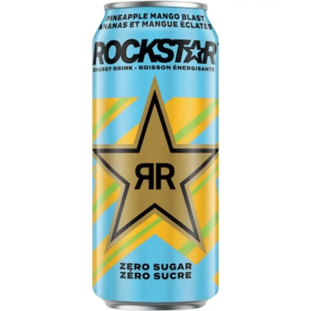 ROCKSTAR PINEAPPLE MANGO 473ML/12CT