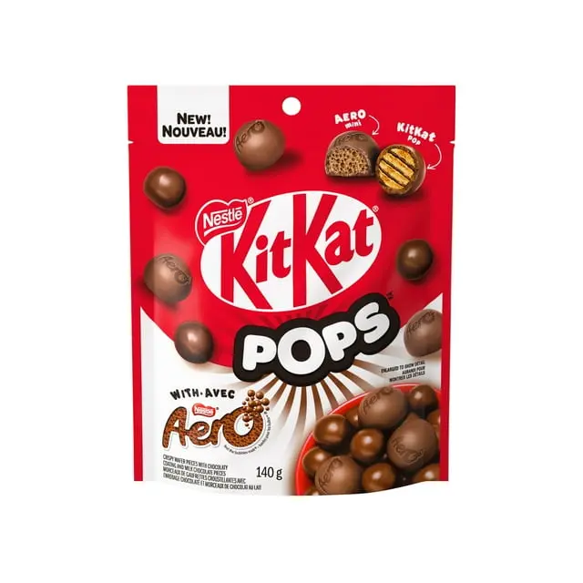 KITKAT POPS WITH AERO MINI 140G POUCH