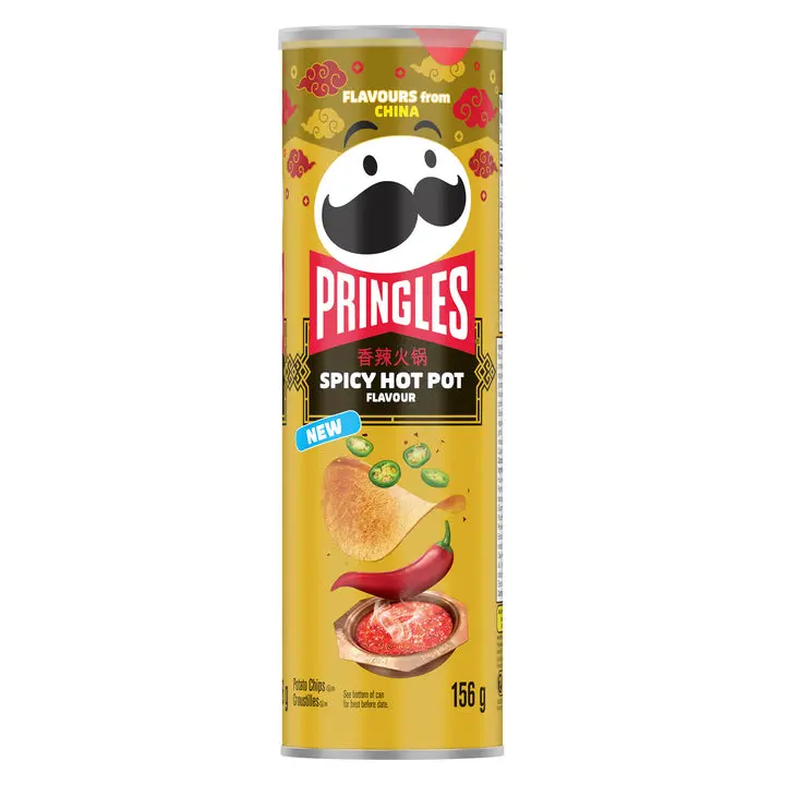 PRINGLES SPICY HOT POT 156G 