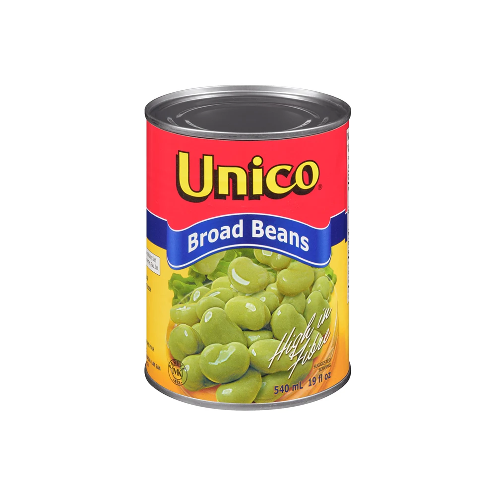 UNICO BROAD BEANS 540ML 