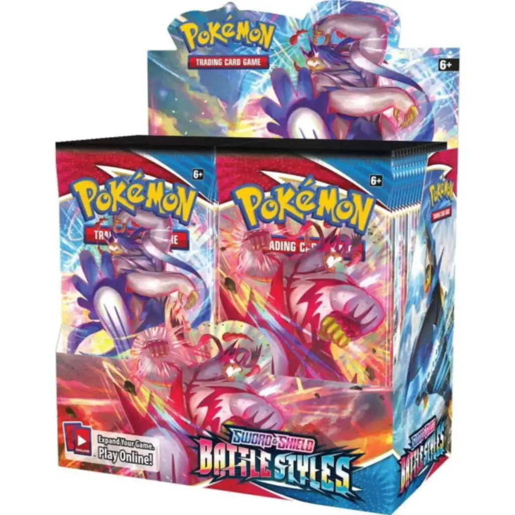 POKEMON SWORDS & SHIELD BATTLE STYLES CARDS 36/PK 