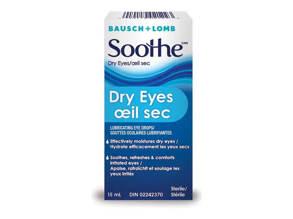 BAUSCH + LOMB SOOTHE DRY EYES 15ML