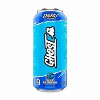 GHOST ENERGY DRINK BLUE RASPBERRY 473ML  