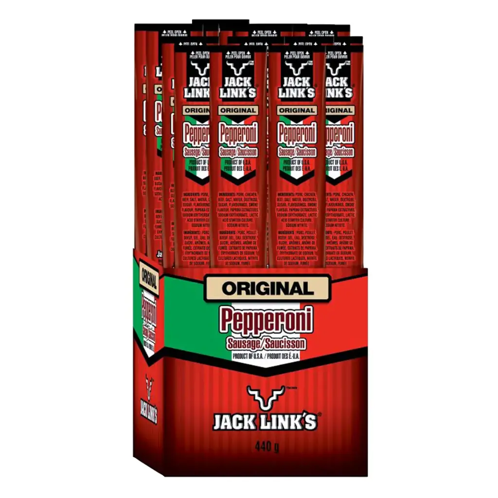 JACK LINK'S PEPPERONI ORIGINAL 40G/20CT