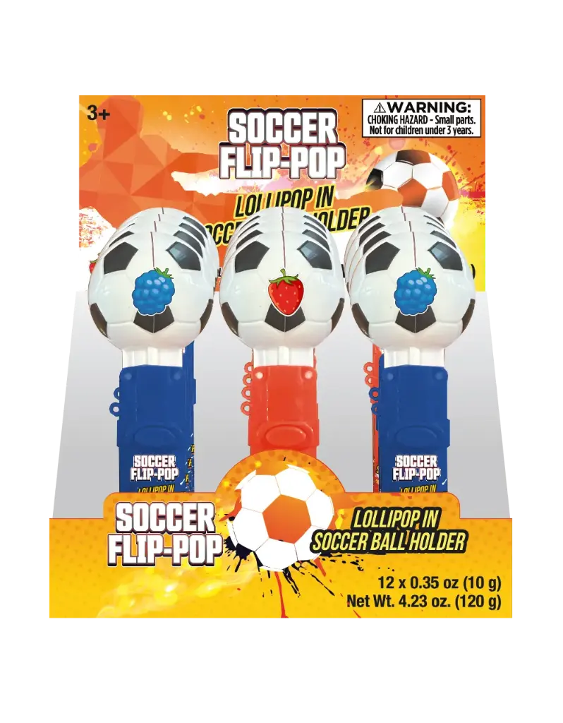 SOCCER FLIP POP 10G/12CT