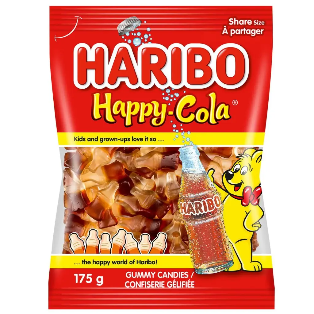 HARIBO HAPPY COLA 175G  (CANADA) 