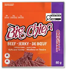 BIG CHIEF BEEF JERKY ORIGINAL 80G