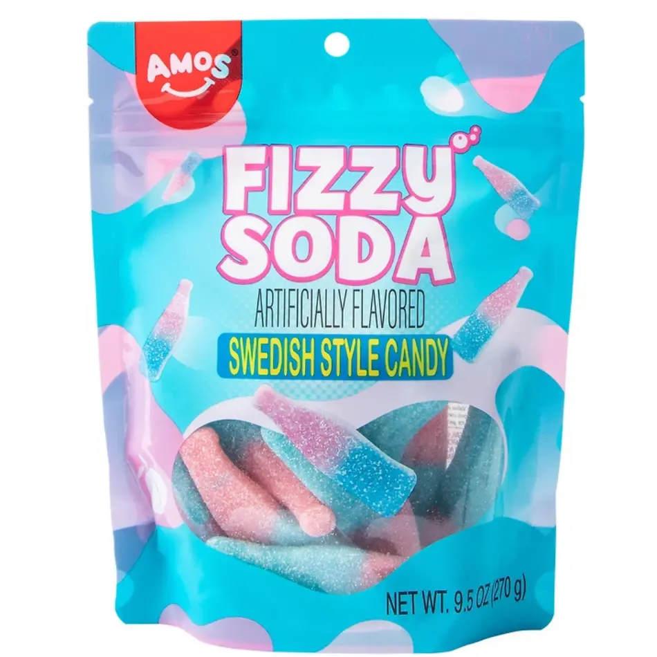 AMOS FIZZY SODA 142G