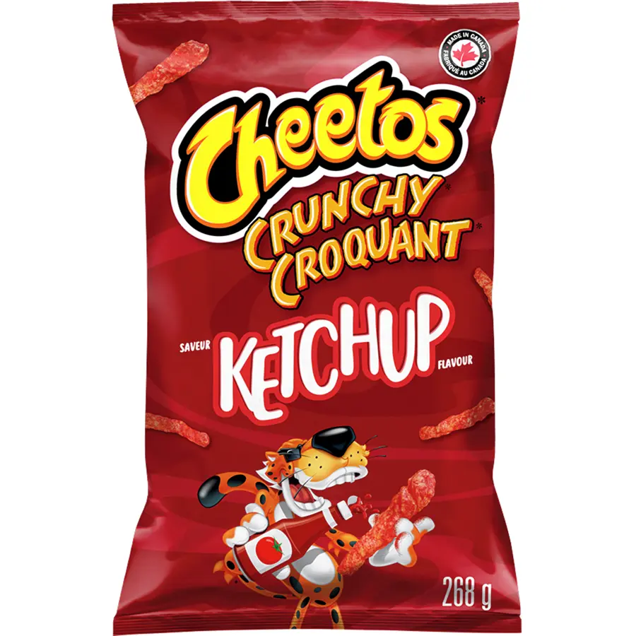 CHEETOS CRUNCHY KETCHUP 268g 