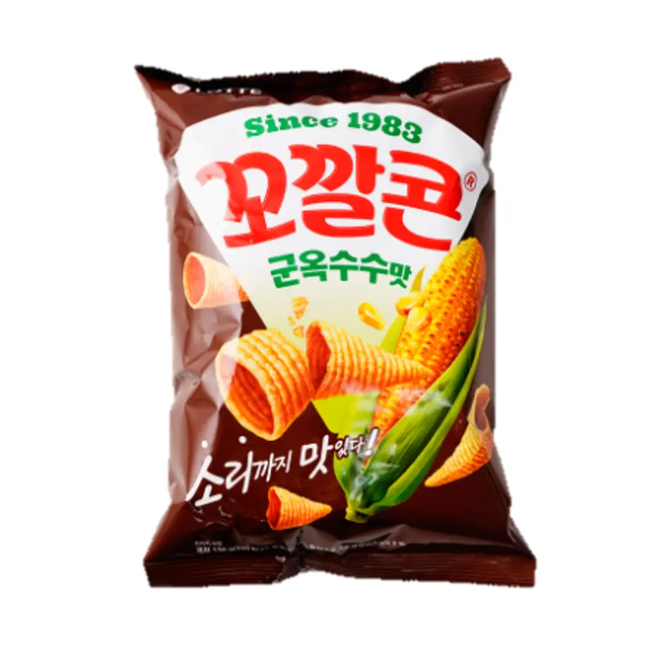 LOTTE COCKLE SWEET & SPICY CORN 134G 