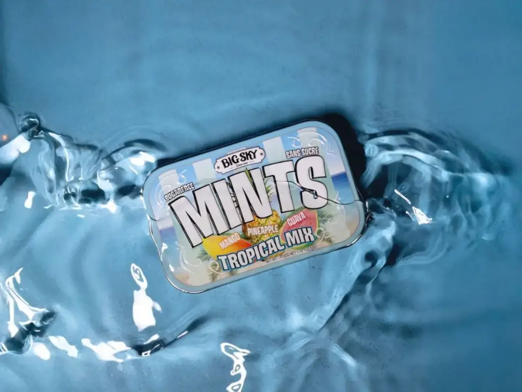 BIG SKY TROPICAL MIX MINTS 50G/6CT 