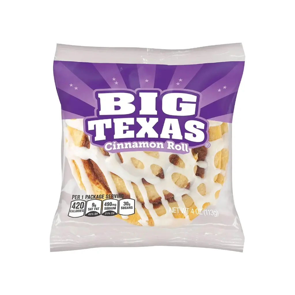 CLOVERHILL BIG TEXAS CINNAMON ROLL 113G/6CT