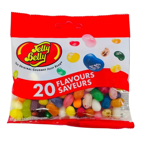 JELLY BELLY 20 FLAVOURS 100G 