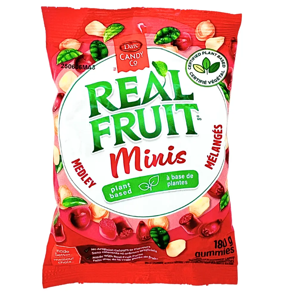 DARE REALFRUIT MINIS MEDLEY 180G